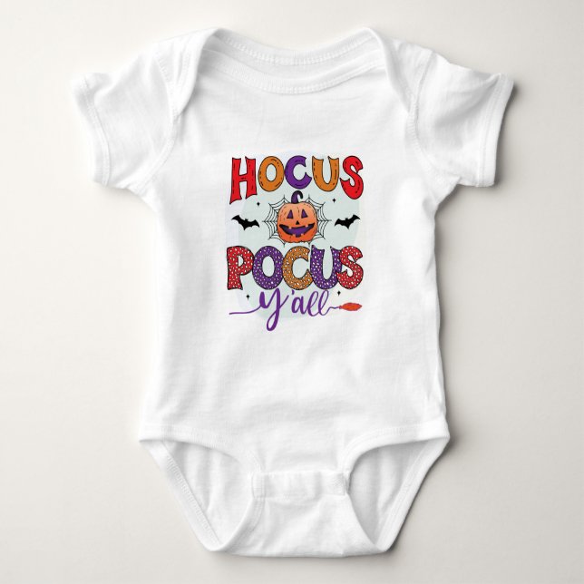 Body Combinaison Hocus Pocus Y'All Baby (Devant)