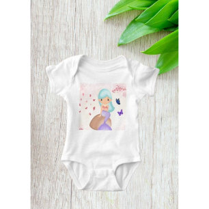Body Combinaison Magique de Bébé Sirène – Fa Sous-Marin