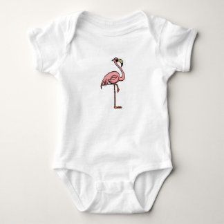 Body combinaison mignonne de bébé de flamant