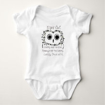 combinaison mignonne de hibou