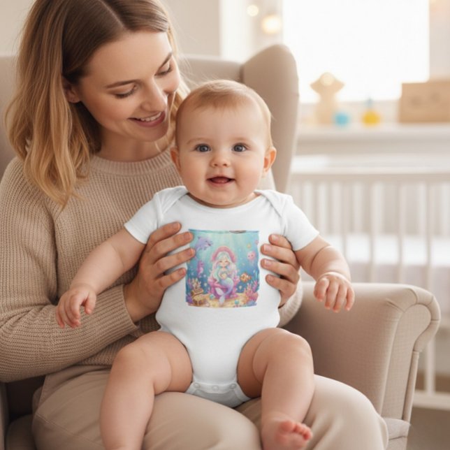 Body Combinaison mignonne sous l'océan avec une sirène  (Créateur téléchargé)