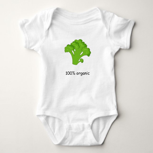 Body Combinaison organique de bébé de 100% (Devant)