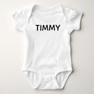 BODY COMBINAISON PERSONNALISÉE BÉBÉ UNE PIÈCE