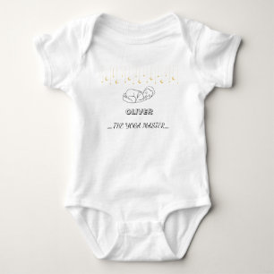 Body Combinaison personnalisée pour bébé garçon maître 