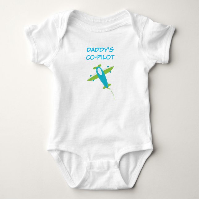 Body Combinaison pilote du Jersey de bébé de la Co du (Devant)