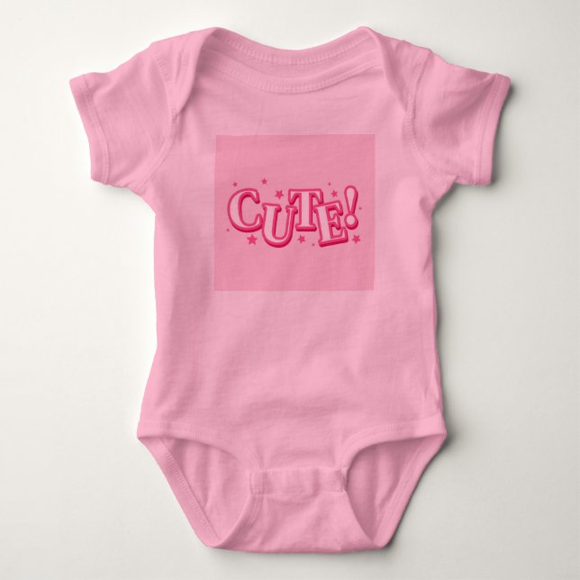 Body combinaison pour bébé (Devant)