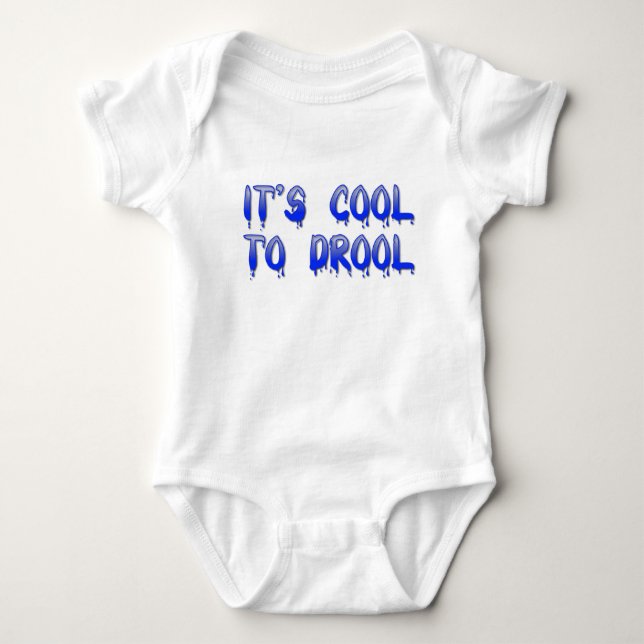 Body Combinaison pour bébé à baver de plaisir (Devant)