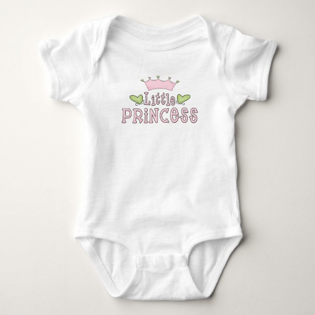 Body Combinaison pour bébé princesse de la Couronne (Devant)