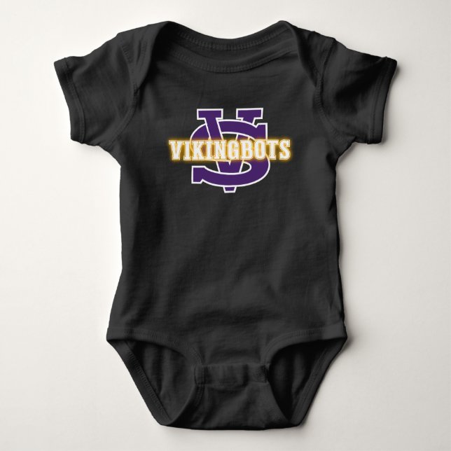 Body Combinaison pour bébé Swan Valley VikingBots (Devant)
