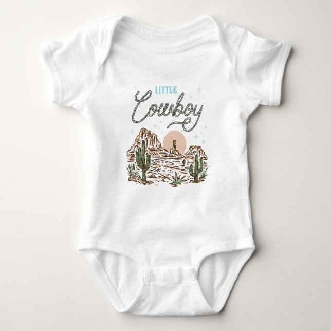 Body Combinaison Western Little Cowboy Boy (Devant)