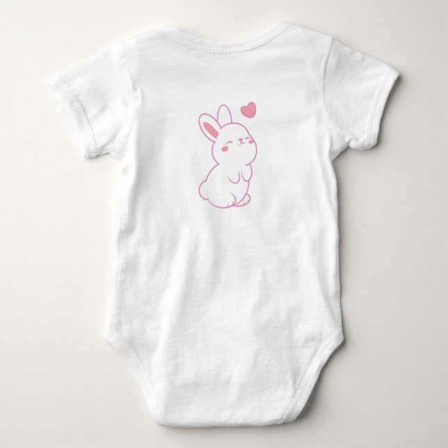 Body Combinaisons corps mignons de lapin (Dos)