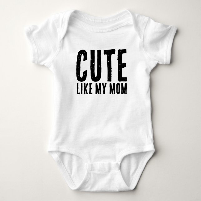 BODY COMME MON T-SHIRT TODDLER DE MÈRE (Devant)