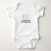 Comme vu à l'échographie, bébé Cadeau bébé origina