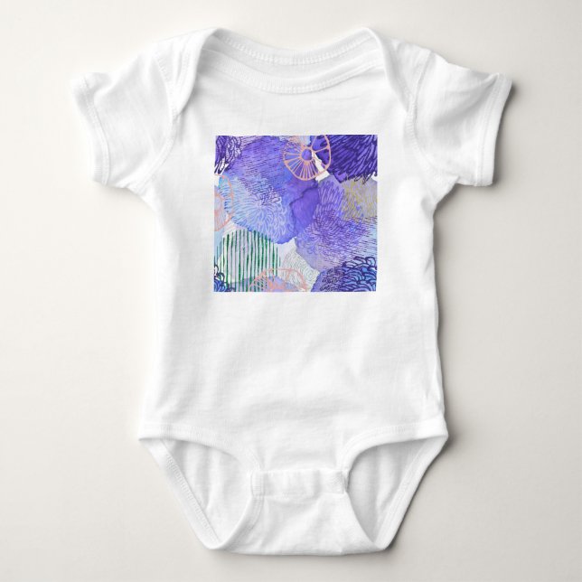 Body Conception abstraite violette (Devant)