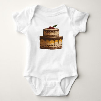 Body Conception adorable de gâteau et d'amour pour
