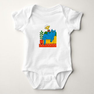 Body Conception - Blue Cat Trophy Lounger - T-Shirt Béb