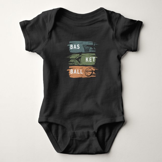 Body Conception de basket-ball cool avec 3 couleurs (Devant)