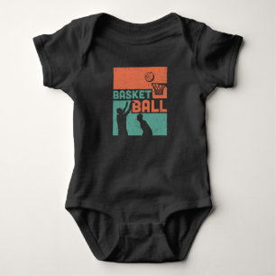 Body Conception de basket-ball vert et orange magnifiqu
