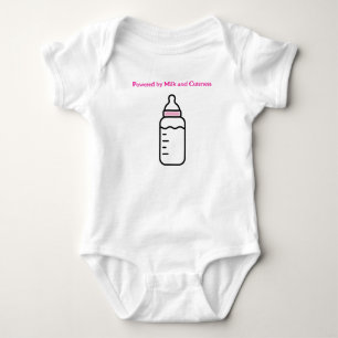 Body Conception de bébé mignon amateur de lait