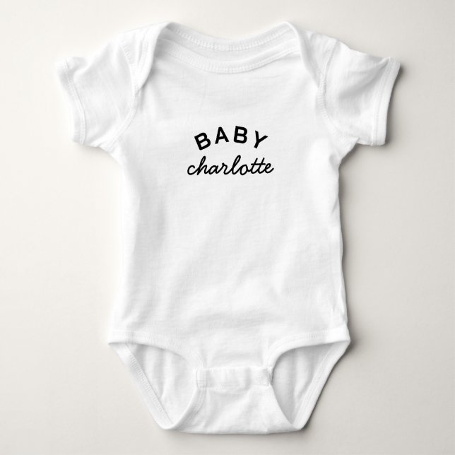 Body Conception de cadeau personnalisé pour l'arrivée d (Devant)