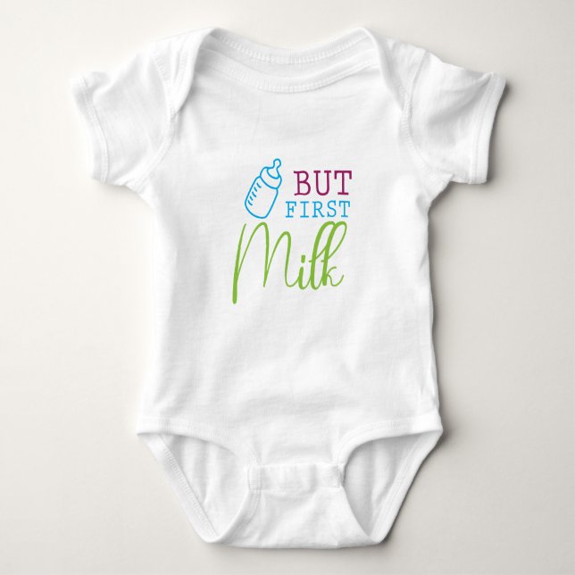 Body Conception de couleur de lait mais d'abord (Devant)