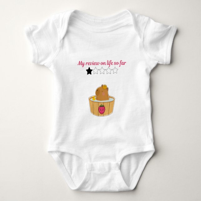Body Conception de dessin animé de capybara kawaii mign (Devant)