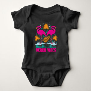 Body Conception de flamants roses de vibes de plage