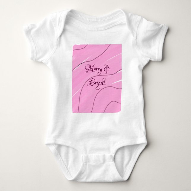 Body Conception de gribouillis rose Merry & Bright mode (Devant)