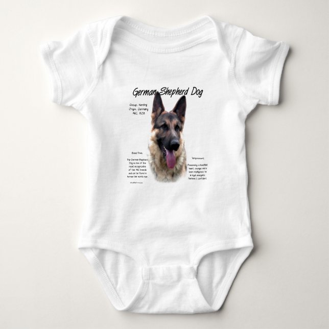 Body Conception de l'histoire du chien berger allemand (Devant)