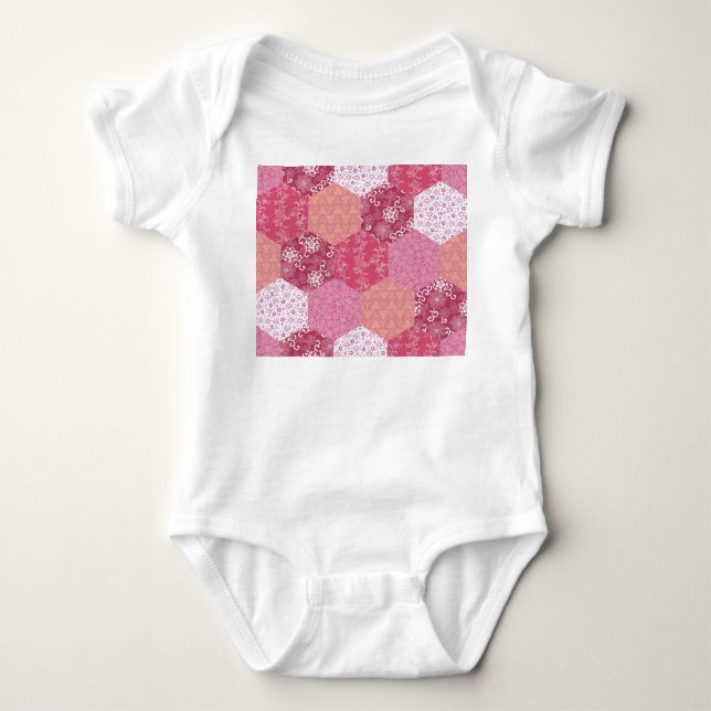 Body Conception de Motif de Patchwork de style japonais (Devant)