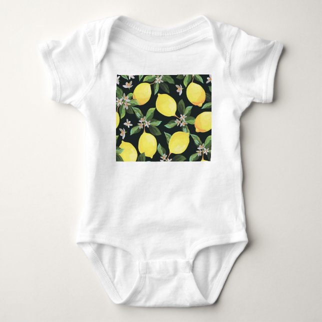Body Conception de motif sans couture de fruit de citro (Devant)