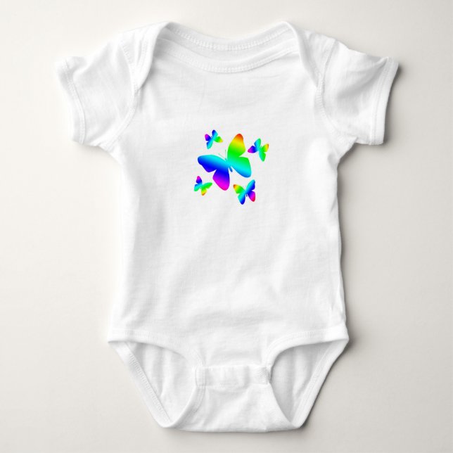 Body Conception de papillons d'arc-en-ciel (Devant)