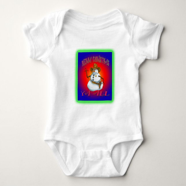 Body Conception de Snowman coloré western Howdy (Devant)