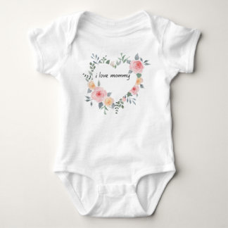 Body conception de t-shirt j'aime maman