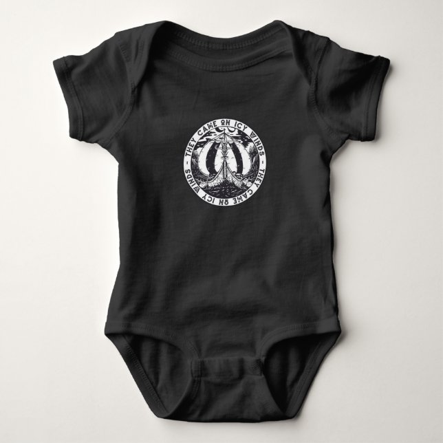 Body Conception d'histoire scandinave de bateau viking (Devant)
