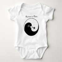 Conception faite sur commande de Yin Yang de