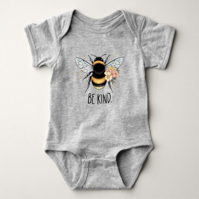 Body Conception Florale de Fleur Mignonne Abeille Inspi (Devant)