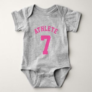 Body Conception grise et rose du Jersey de sports du