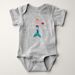 Body Conception J'aime les Sirènes - Bodysuit en Jersey