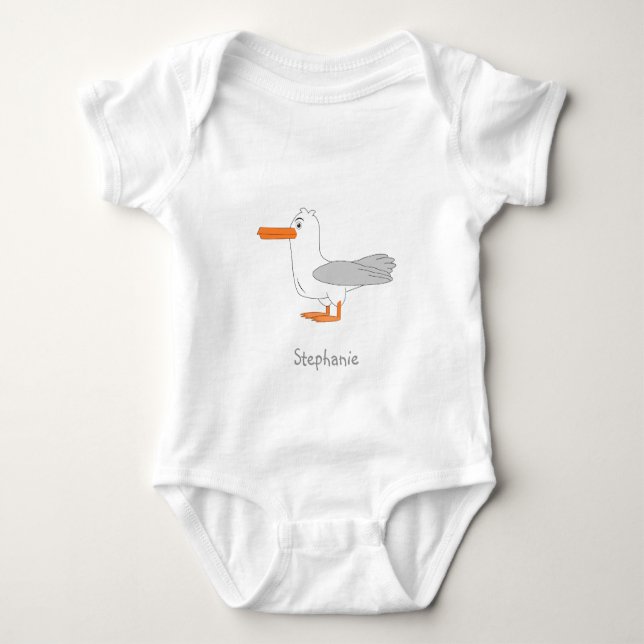 Body Conception Mouette Personnalisée (Devant)