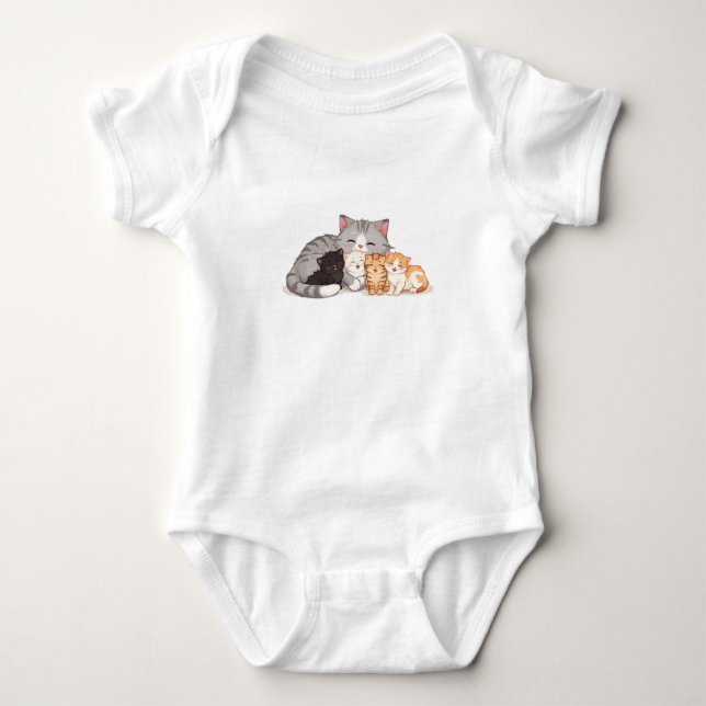 Body Conception - Portrait de famille de chatons câlins (Devant)