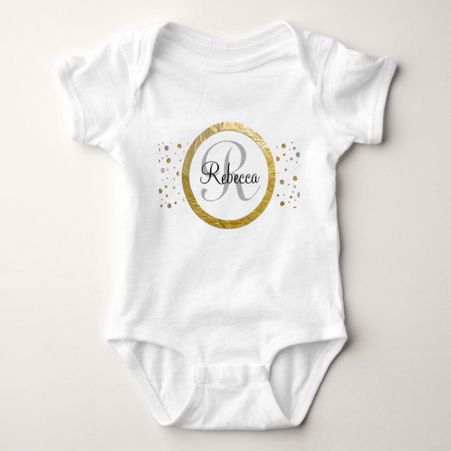 Body Confetti Silver/Monogramme Or (Devant)