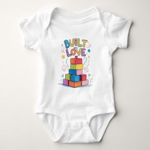 Body Construit avec Love Toy Blocks Baby Outfit