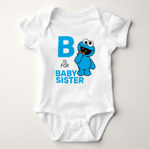 Body Cookie Monster B est pour Baby Sister