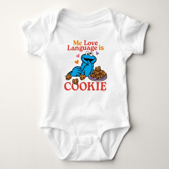 Body Cookie Monster | Citation de la Saint Valentin (Devant)