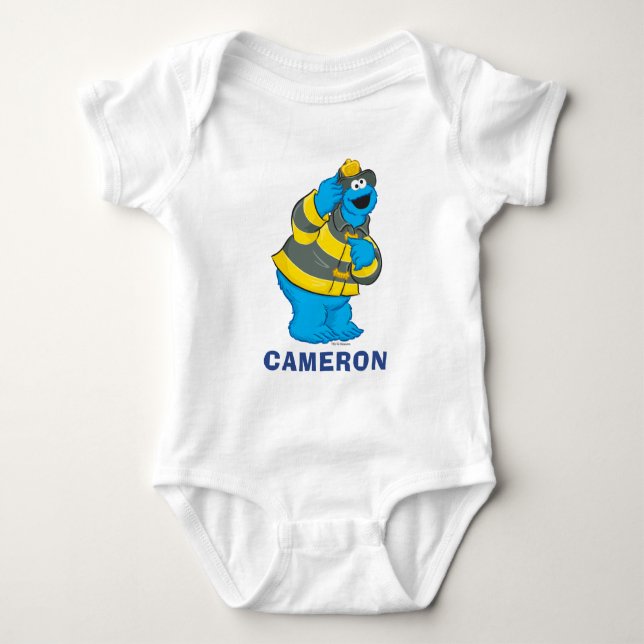 Body Cookie Monster | Costume de pompier (Devant)