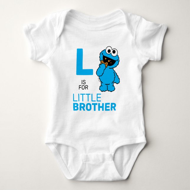 Body Cookie Monster | L est pour Petit Frère (Devant)