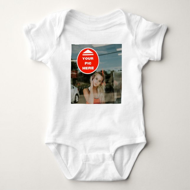 Body COOL ! Bodysuit Baby Jersey - Personnalisé (Devant)