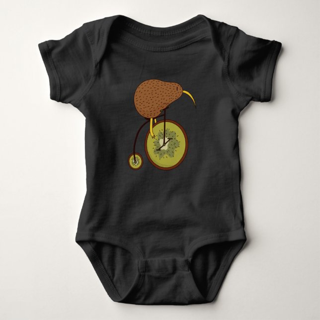 Body Cool Kiwi Bird sur la conception de fruits Kiwi (Devant)