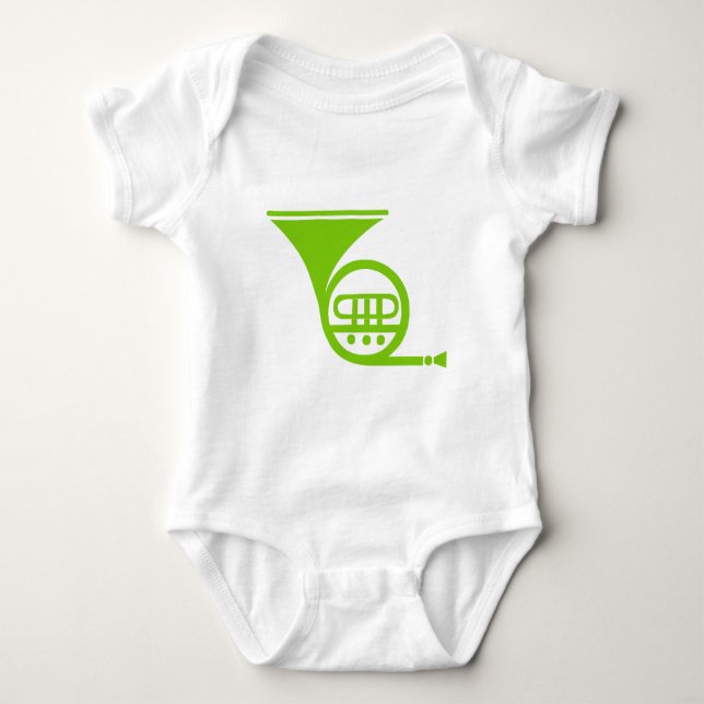 Body Cor d'harmonie - Vert Martien (Devant)